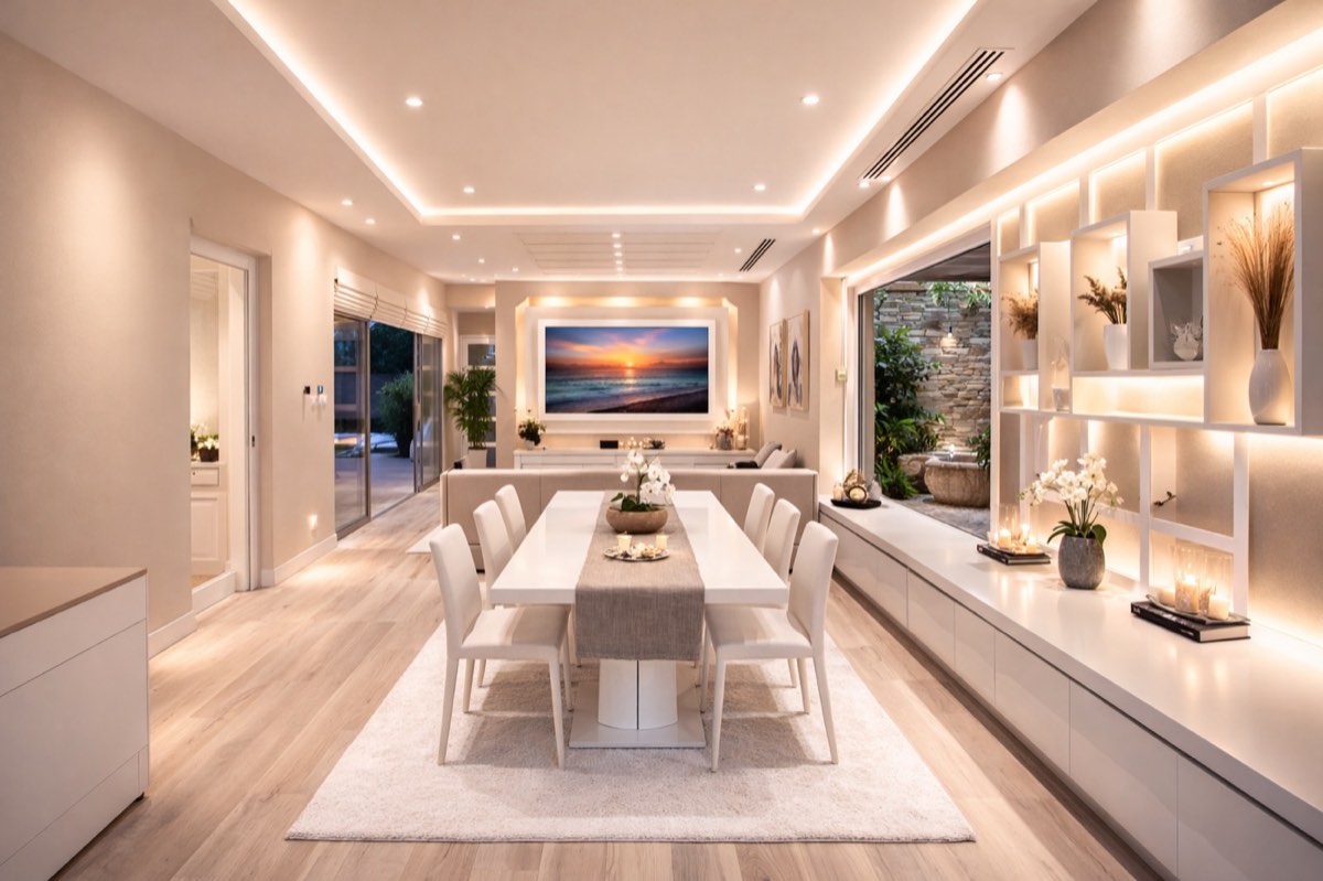 Open-plan living room